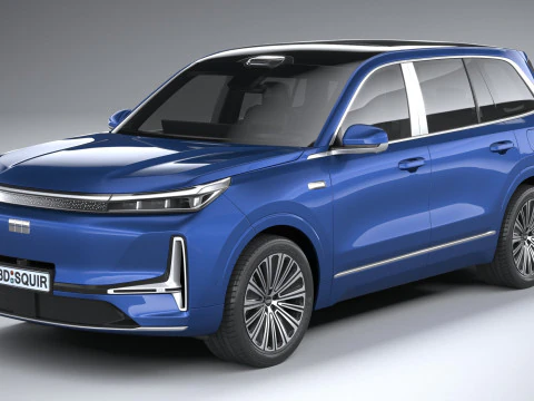 Geely Galaxy M9 2026 3D Model
