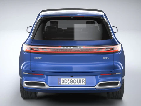 Geely Galaxy M9 2026 3D Model