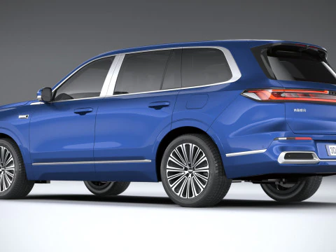 Geely Galaxy M9 2026 3D Model