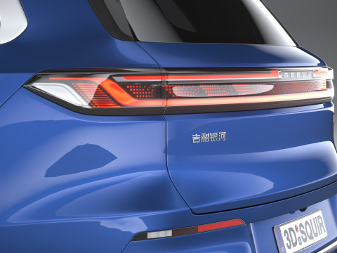 Geely Galaxy M9 2026 Modello 3D