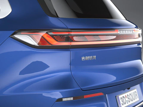 Geely Galaxy M9 2026 3D Model