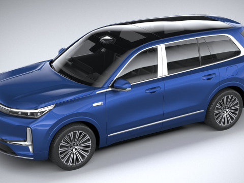 Geely Galaxy M9 2026 Modello 3D