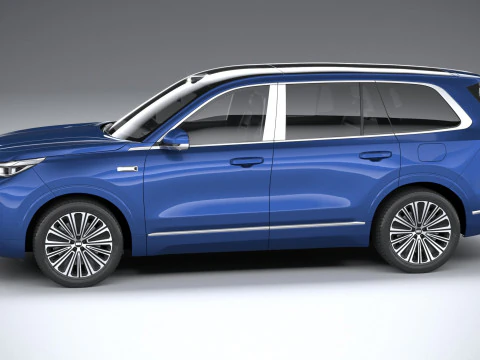 Geely Galaxy M9 2026 3D Model