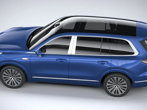 Geely Galaxy M9 2026 3D Model
