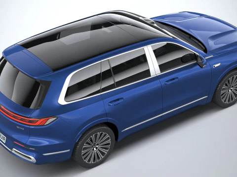 Geely Galaxy M9 2026 3D Model