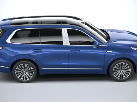 Geely Galaxy M9 2026 3D Model