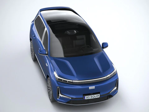 Geely Galaxy M9 2026 3D Model