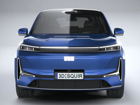Geely Galaxy M9 2026 3D Model