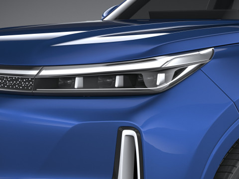 Geely Galaxy M9 2026 Modello 3D