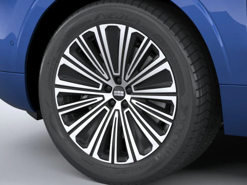 Geely Galaxy M9 2026 3D Model