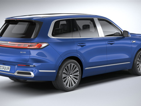 Geely Galaxy M9 2026 Modello 3D