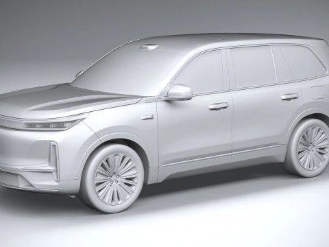 Geely Galaxy M9 2026 3D Model