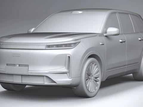Geely Galaxy M9 2026 3D Model