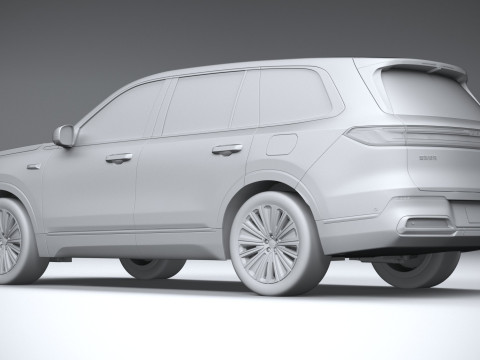 Geely Galaxy M9 2026 Modello 3D