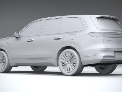 Geely Galaxy M9 2026 3D Model