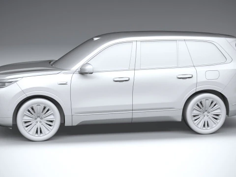 Geely Galaxy M9 2026 3D Model