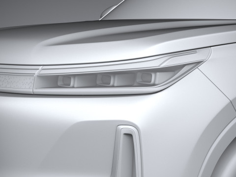 Geely Galaxy M9 2026 Modello 3D