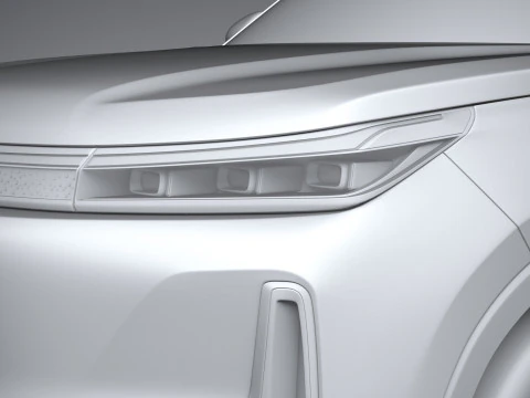 Geely Galaxy M9 2026 3D Model