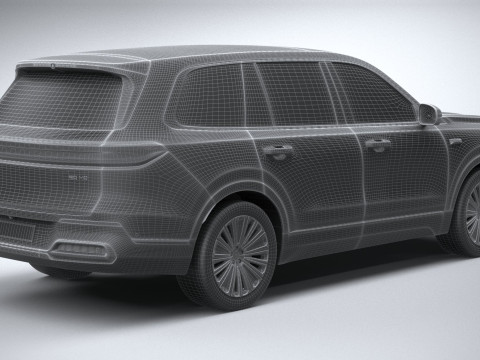 Geely Galaxy M9 2026 Modello 3D