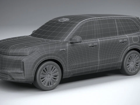 Geely Galaxy M9 2026 3D Model