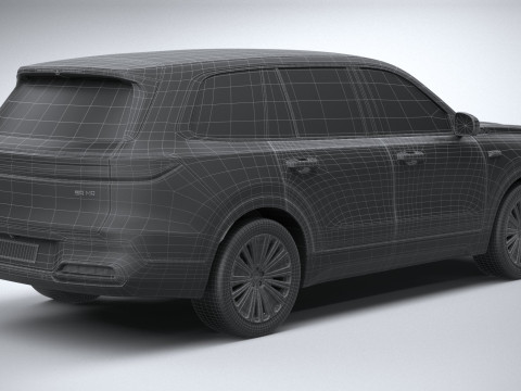 Geely Galaxy M9 2026 Modello 3D
