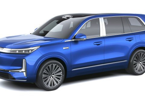 Geely Galaxy M9 2026 3D Модель