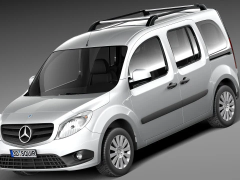 Mercedes-Benz Citan 2013 3D Model