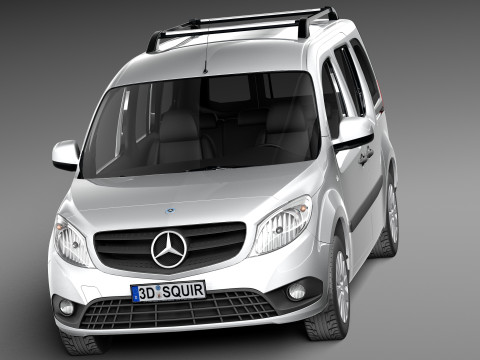 Mercedes-Benz Citan 2013 3D Model