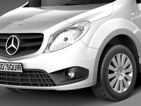 Mercedes-Benz Citan 2013 3D Model