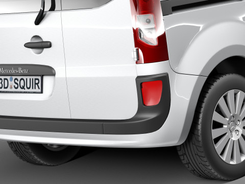 Mercedes-Benz Citan 2013 3D Model