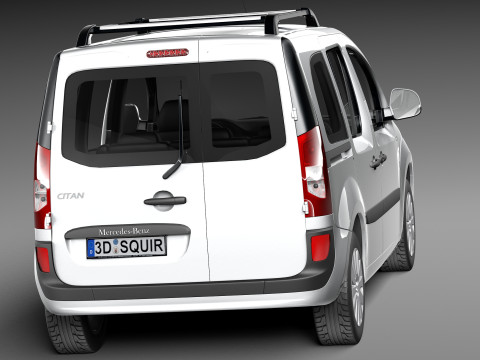 Mercedes-Benz Citan 2013 3D Model
