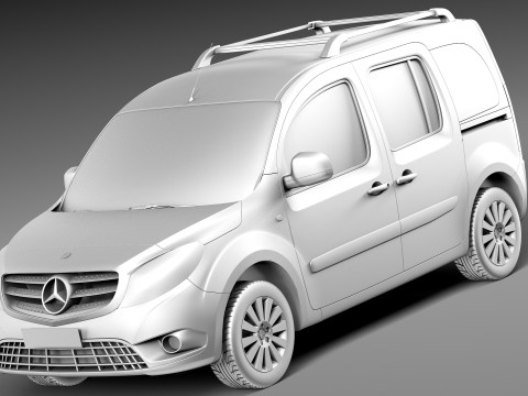 Mercedes-Benz Citan 2013 3D Model