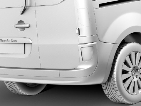 Mercedes-Benz Citan 2013 3D Model