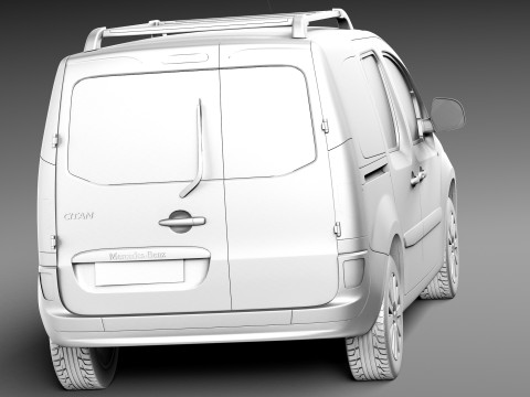 Mercedes-Benz Citan 2013 3D Model