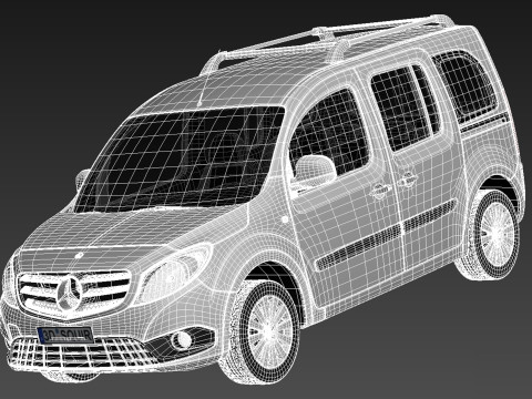 Mercedes-Benz Citan 2013 3D Model