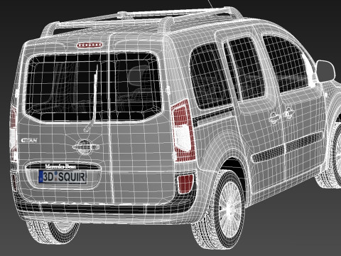 Mercedes-Benz Citan 2013 3D Model