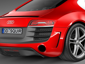 Audi R8 2013 Model 3D