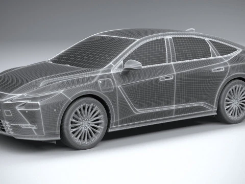 Lexus ES 2026 3D Model