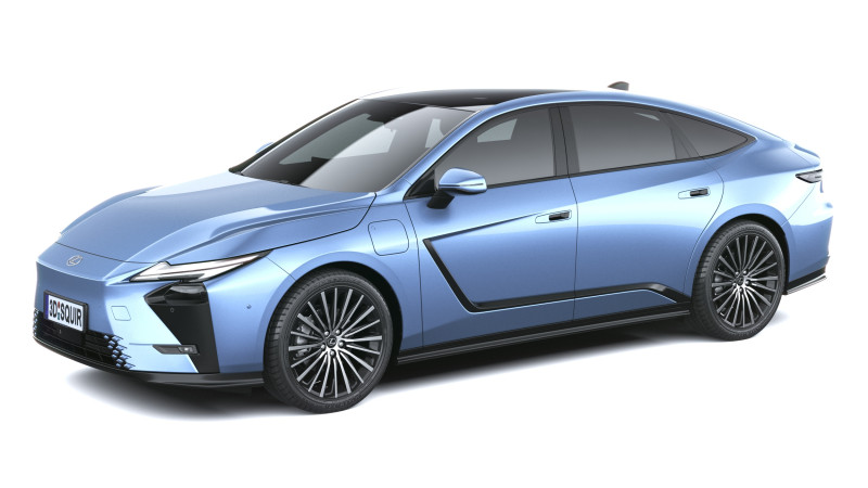Lexus ES 2026 3D Модель .c4d .max .obj .3ds .fbx .stl .blend 