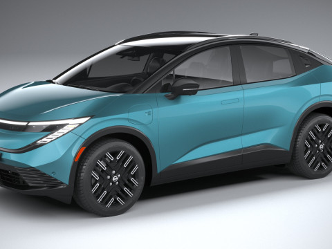 Nissan Leaf 2026 3D Model
