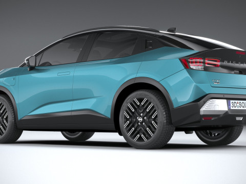 Nissan Leaf 2026 3D मॉडल
