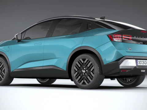 Nissan Leaf 2026 3D Model