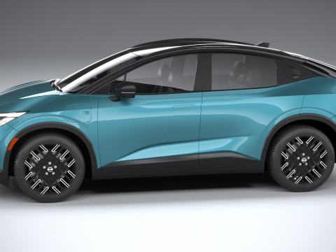 Nissan Leaf 2026 3D मॉडल