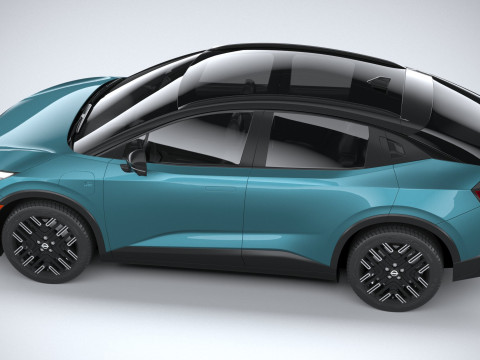 Nissan Leaf 2026 3D मॉडल