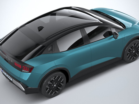 Nissan Leaf 2026 3D मॉडल