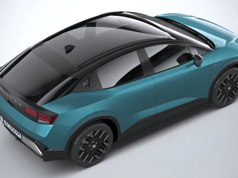 Nissan Leaf 2026 3D Model