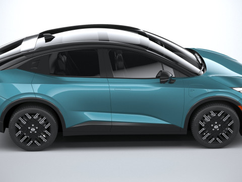 Nissan Leaf 2026 3D मॉडल