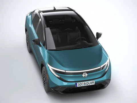 Nissan Leaf 2026 3D Model