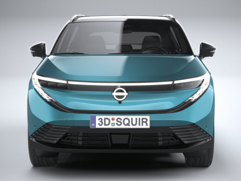 Nissan Leaf 2026 3D मॉडल