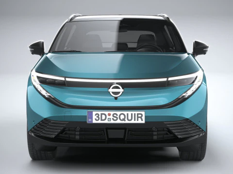 Nissan Leaf 2026 3D Model